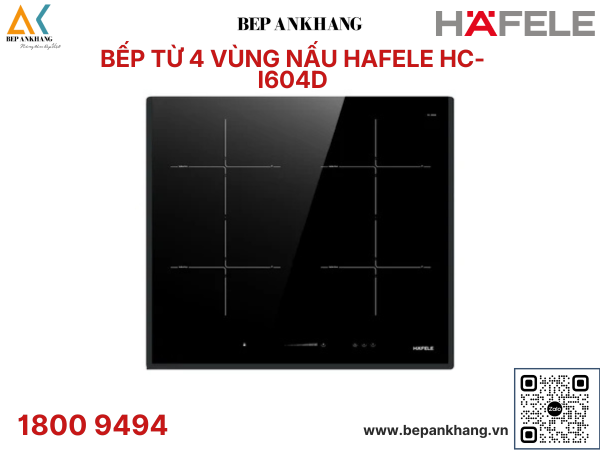 Bếp từ 4 vùng nấu Hafele HC-I604D 535.02.040